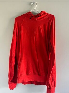 American Eagle Outfitters Red Active Flex Hooded Pullover